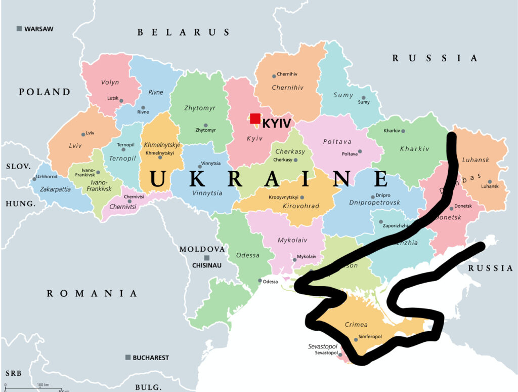 ウクライナの各州